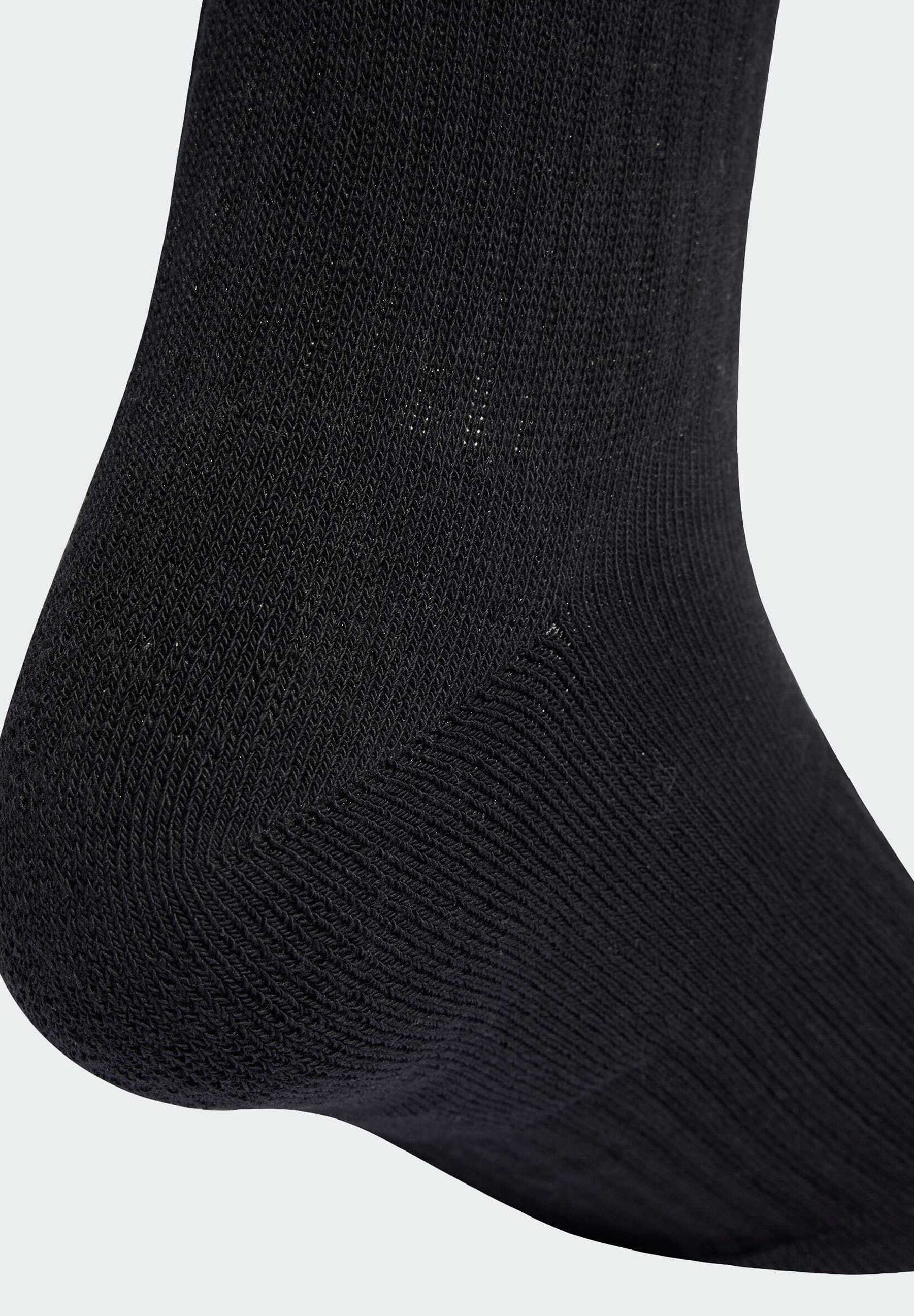 LOT DE 3 PAIRES DE CHAUSSETTES DE SPORT AMORTIES UNISEXE - Chaussettes de sport - black white