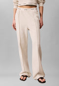 LOGO WAISTBAND TRACK PANT - Tracksuit bottoms - vanilla heather