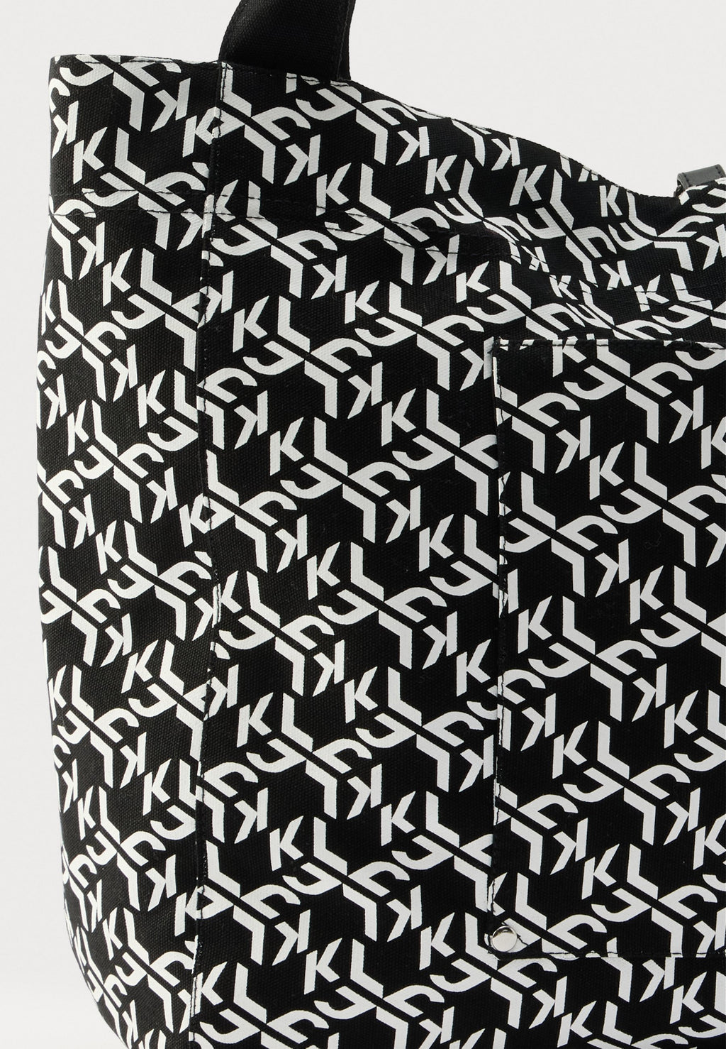 REVERSIBLE SHOPPER UNISEX - Tote bag - black