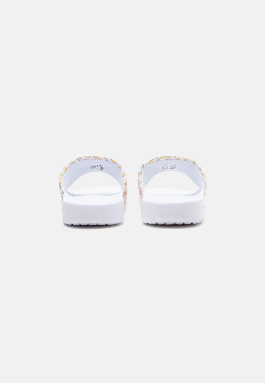 SERVESLIDE 1.0 - Mules - white/gold-coloured