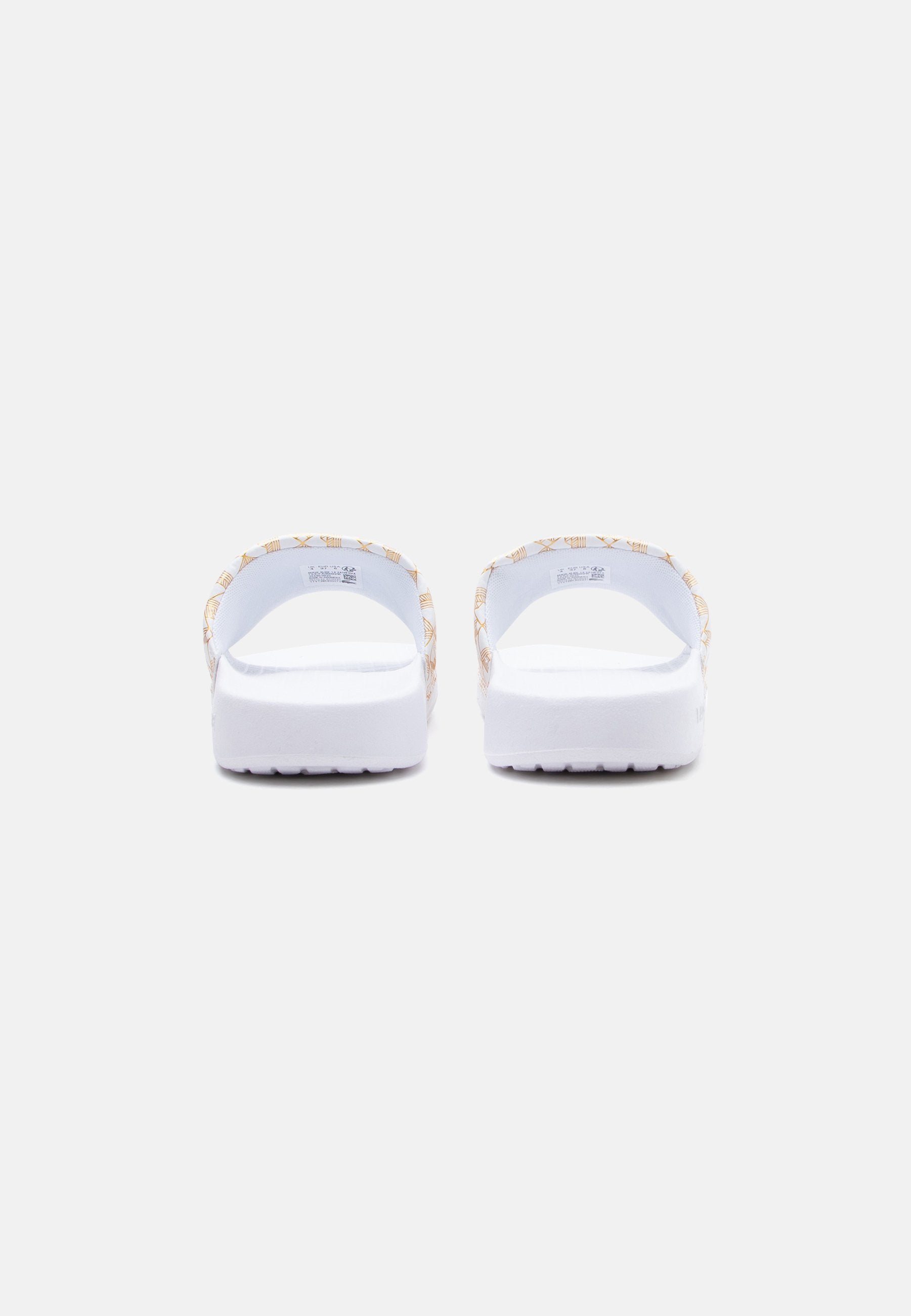 SERVESLIDE 1.0 - Mules - white/gold-coloured