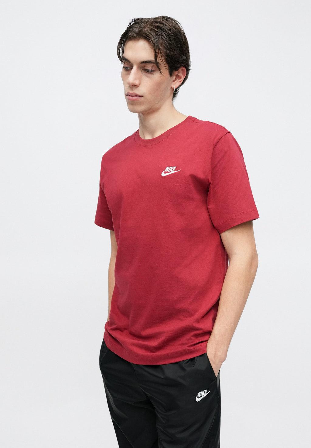 CLUB TEE - Basic T-shirt - team crimson