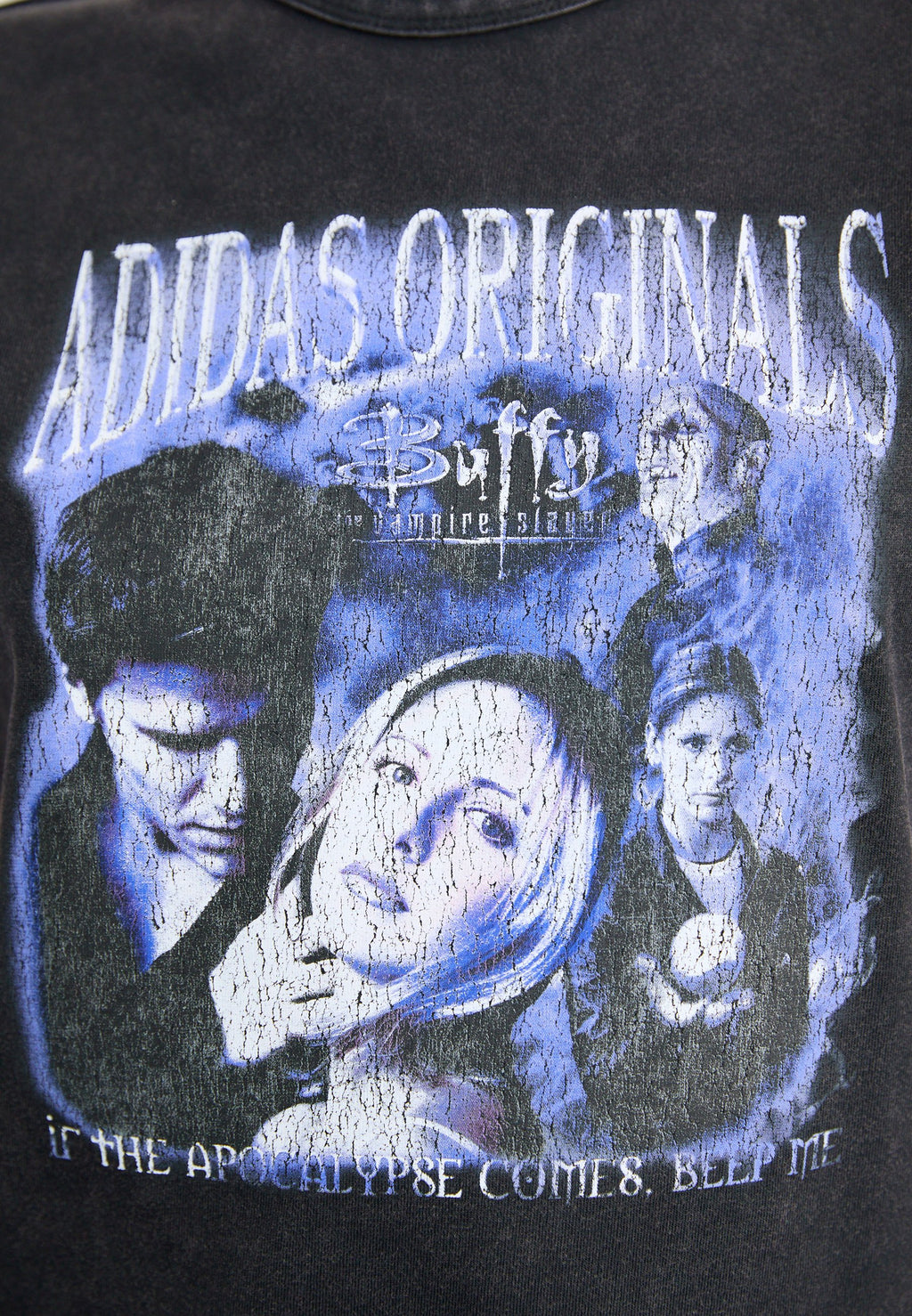 BUFFY TEE - Print T-shirt - black
