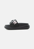 KONDOMINIUM II CHARMS SLIDE - Mules - black/silver-coloured