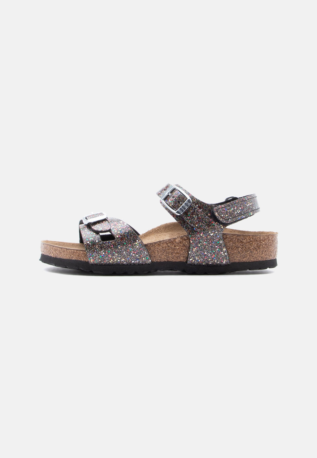 RIO COSMIC SPARKLE NARROW - Sandals - black
