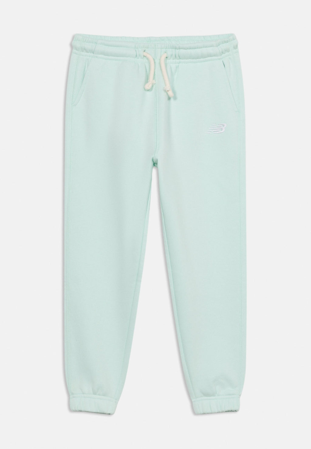 GIRLS BRUSHBACK SMALL LOGO - Tracksuit bottoms - cosmic jade