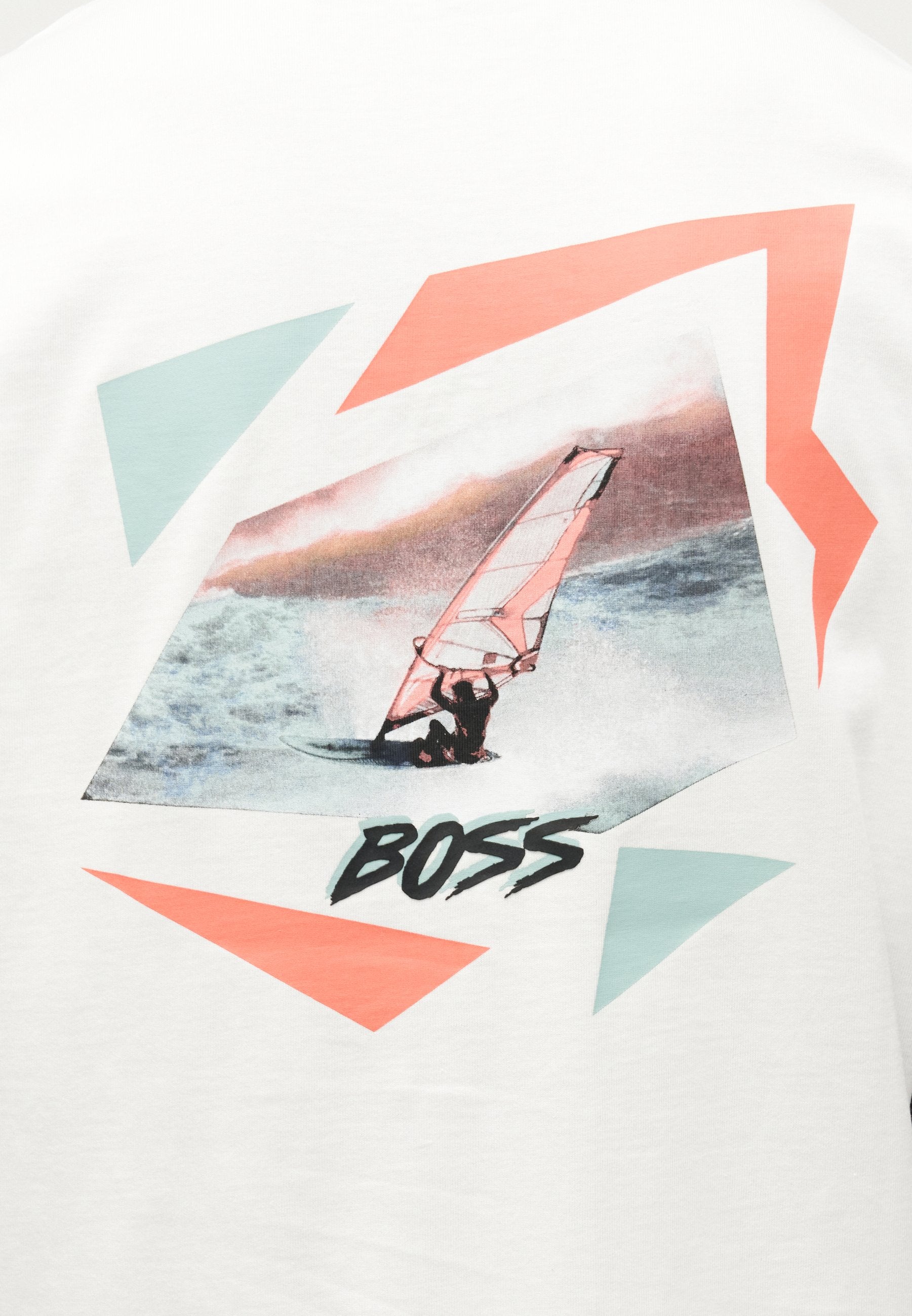 Print T-shirt - natural