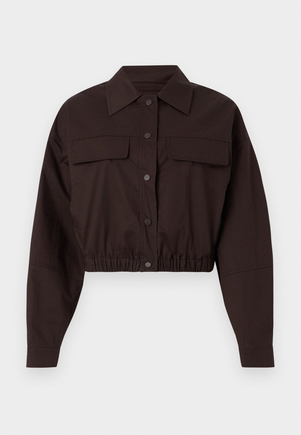 JUSOLA - Summer jacket - dark brown