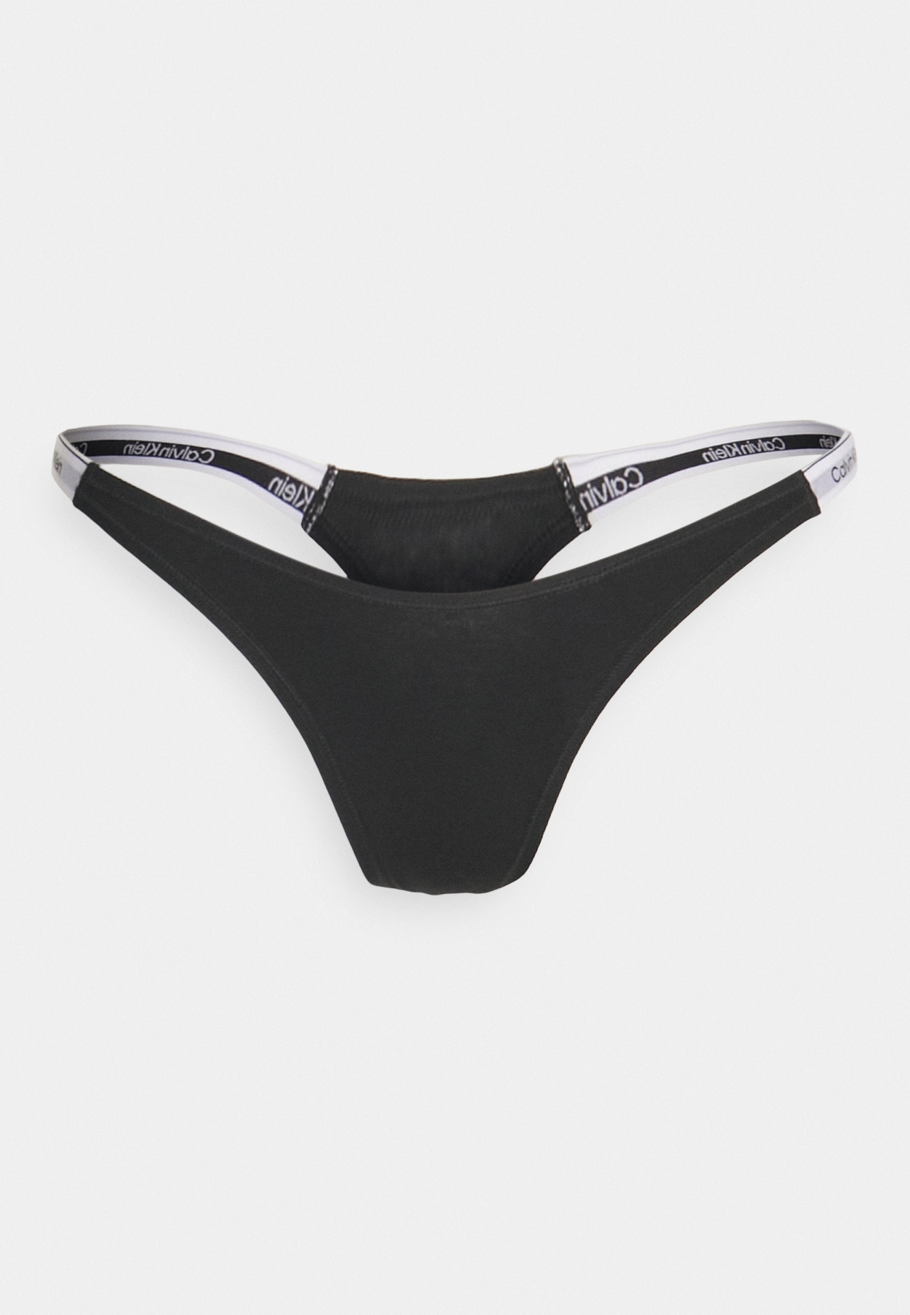 DIPPED STRING THONG ICON LOGO - Thong - black