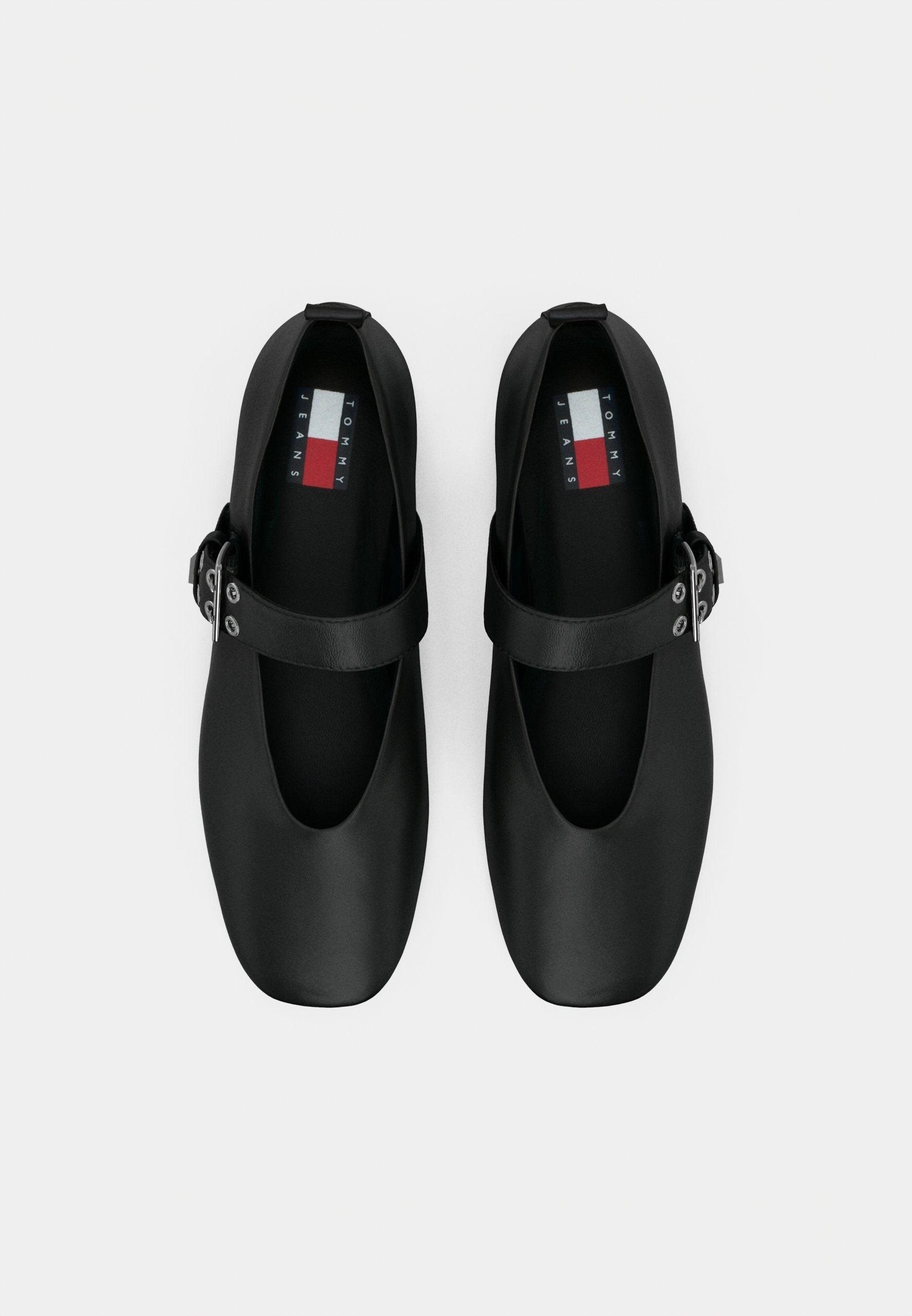 TJW BALLERINA BUCKLE - Ankle strap ballet pumps - black