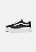 UA OLD SKOOL STACKFORM - Spor ayakkabı - black/true white