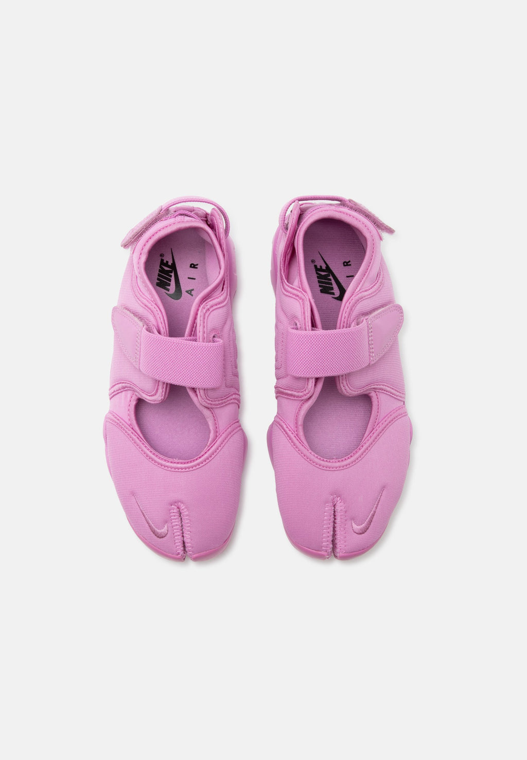 AIR RIFT - Ankle strap ballet pumps - light magenta/black