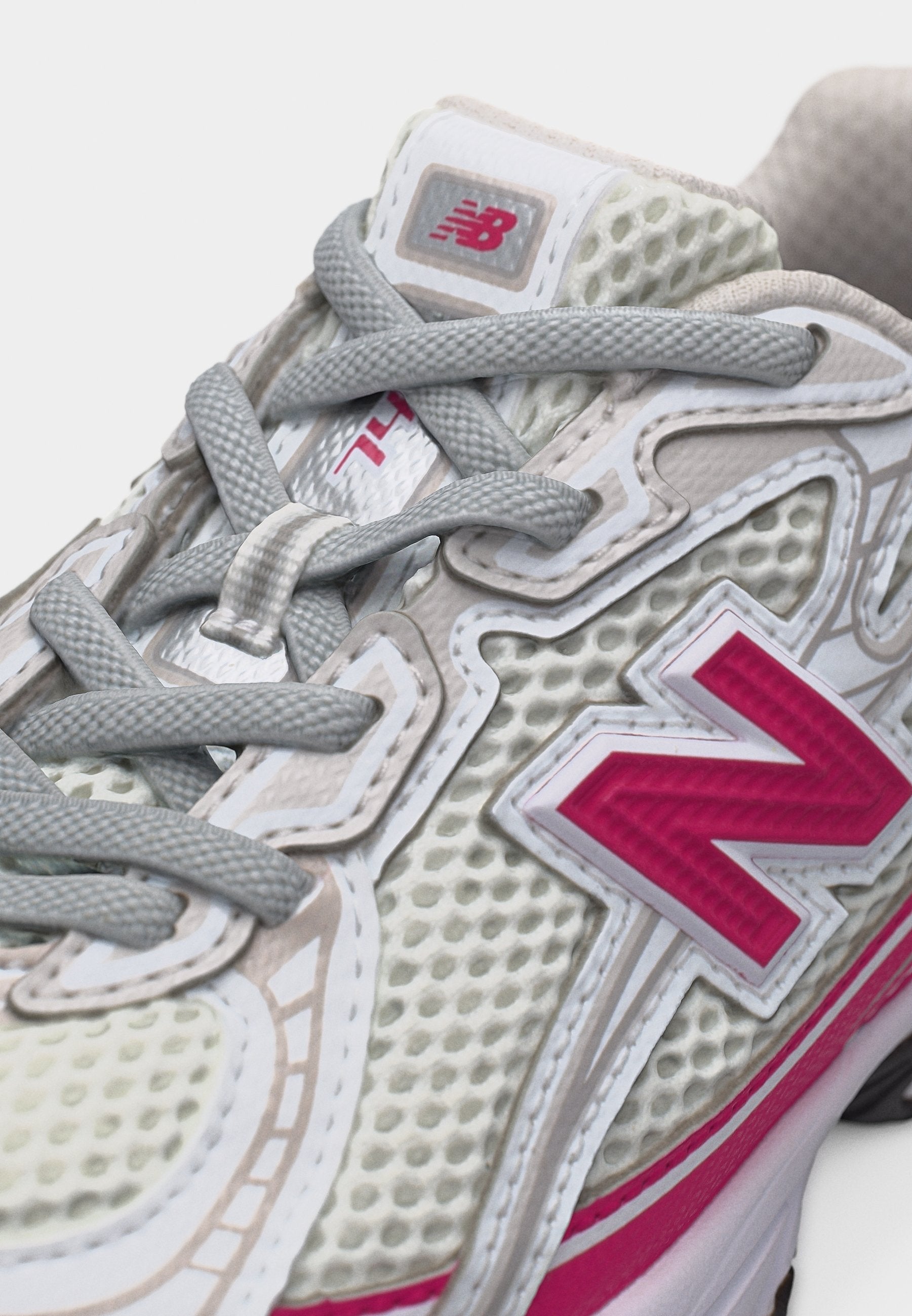 740 UNISEX - Trainers - white/carnival pink