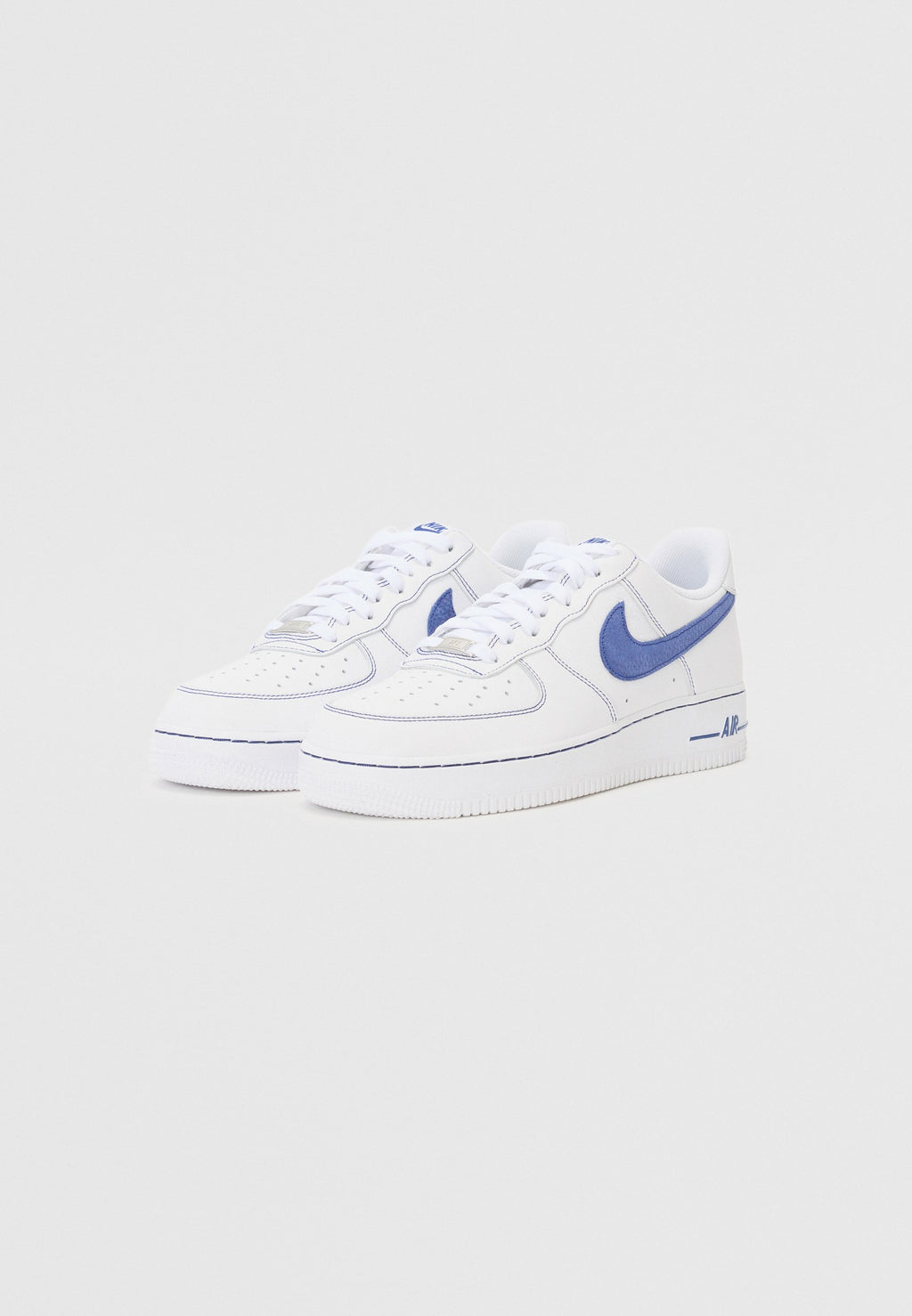 AIR FORCE 1 - Trainers - white/deep royal blue