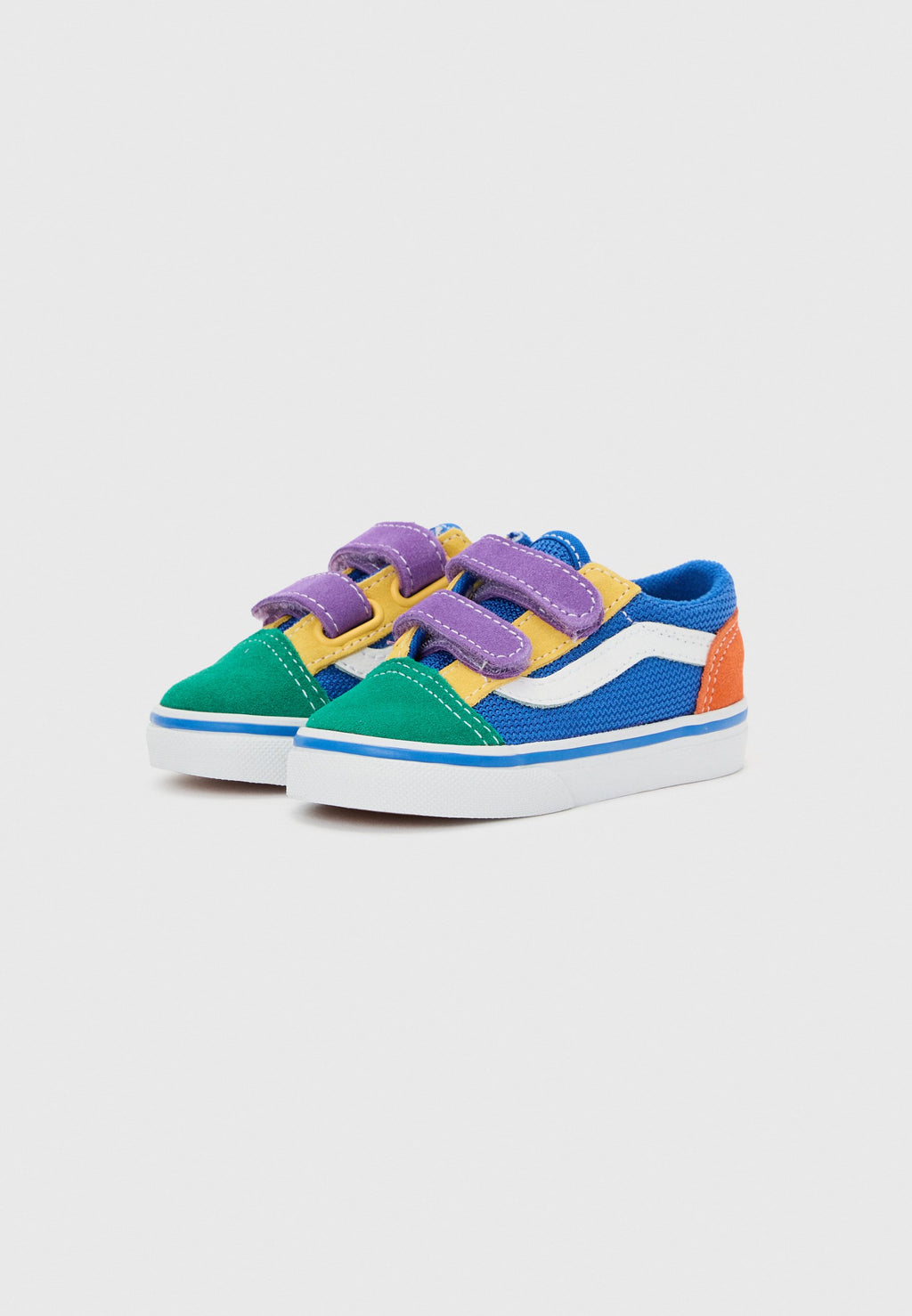 OLD SKOOL UNISEX - Skate shoes - blue/multi-coloured