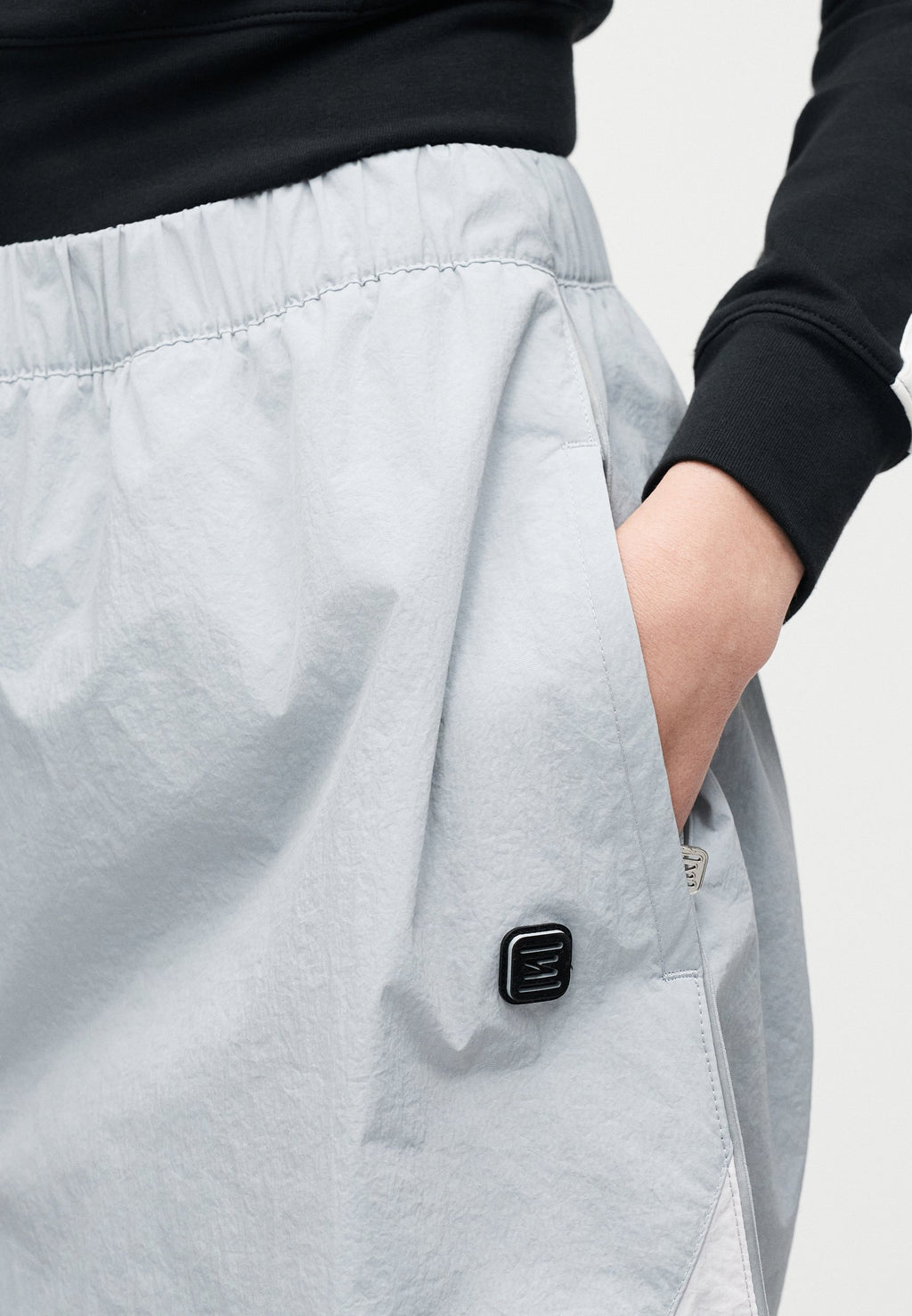 SHOX  - Shorts - wolf grey/pearl pink