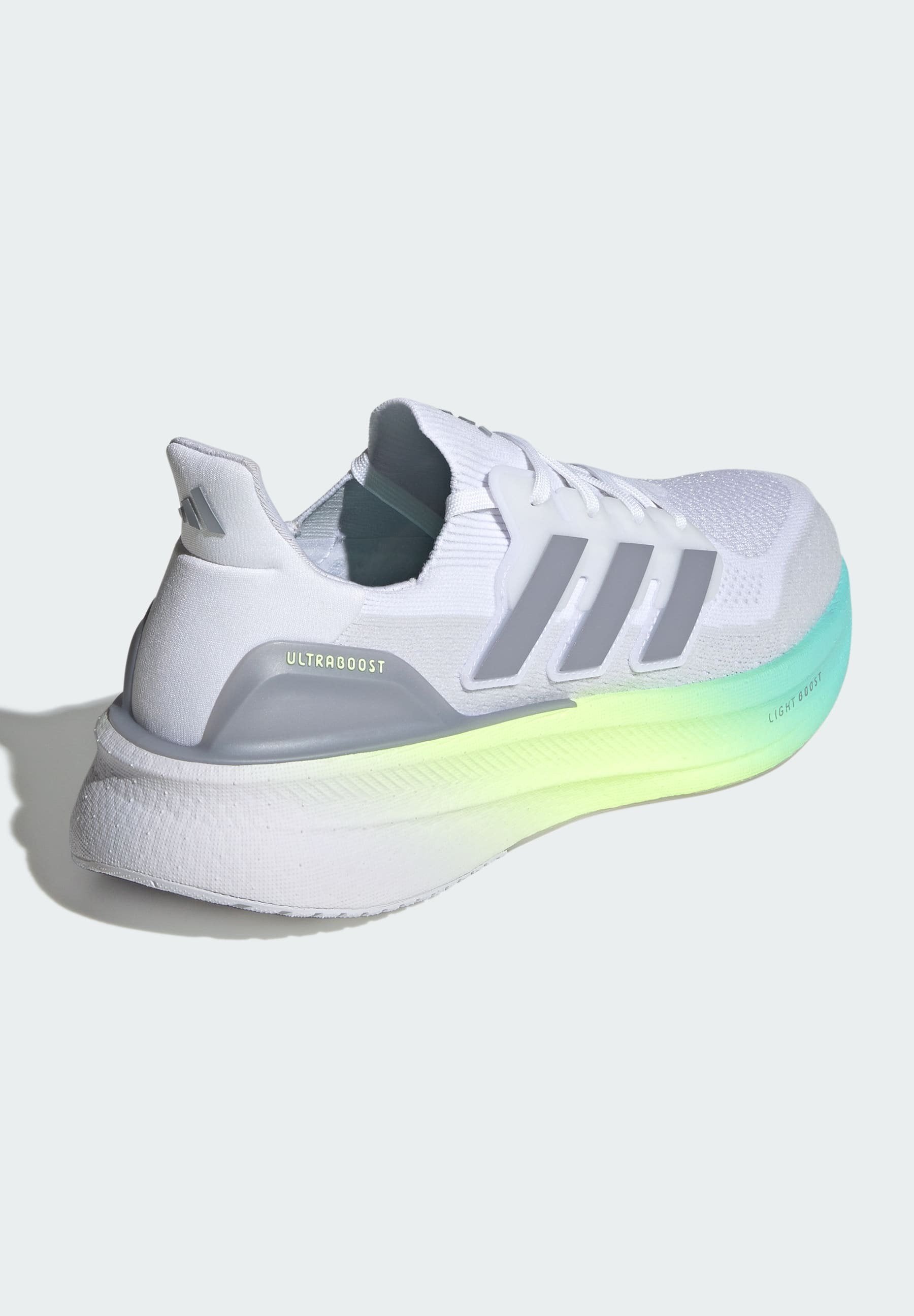 ULTRABOOST 5 - Road running shoes - cloud white   halo silver   flash aqua
