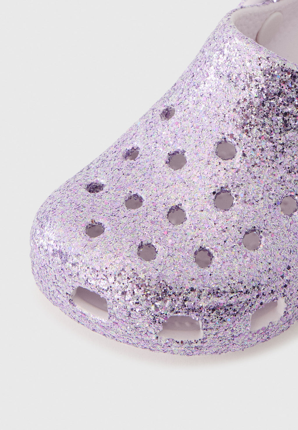 CLASSIC CHUNKY GLITTER - Mules - grape ice