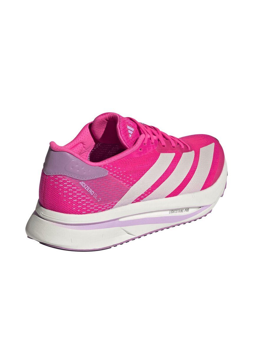 ADIZERO SL2 - Road running shoes - shock pink/zero met./powder plum