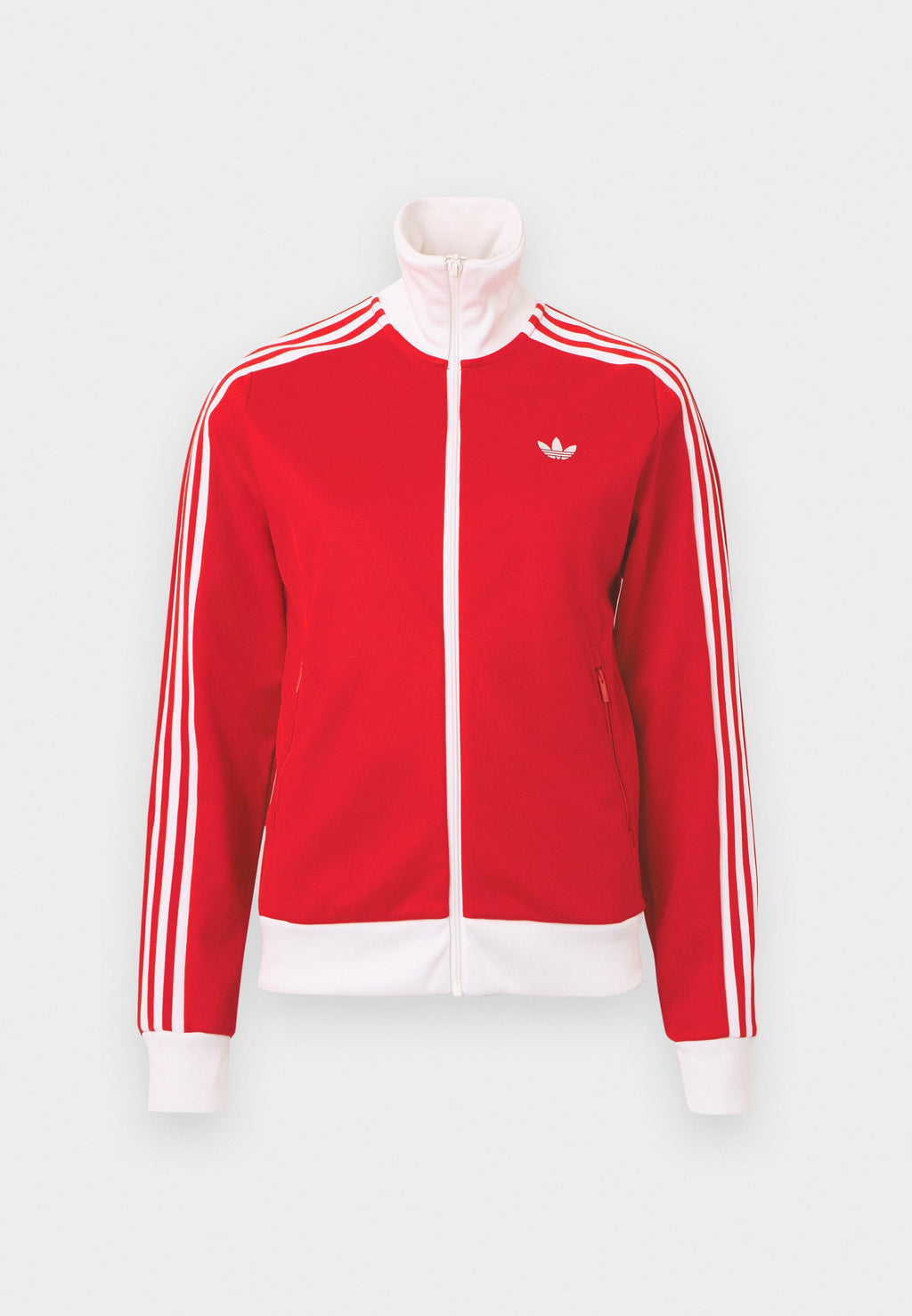CLASSIC TT - Zip-up sweatshirt - better scarlet/white