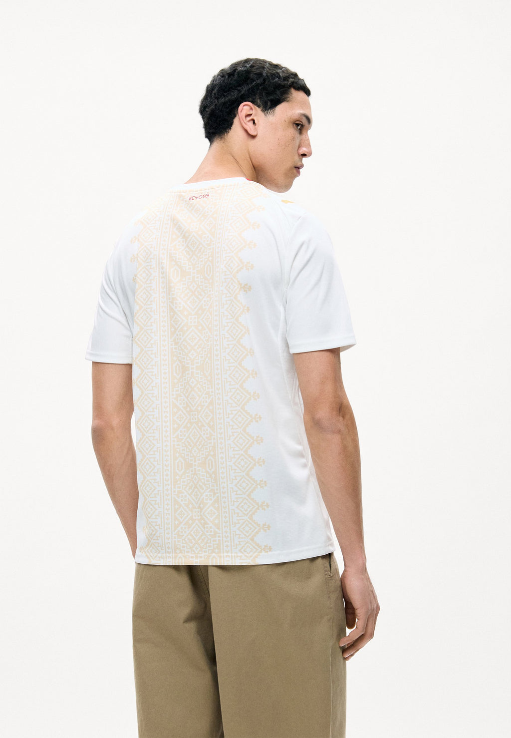 MOROCCO FRMF AWAY REPLICA - Sports T-shirt - white/victory gold-coloured
