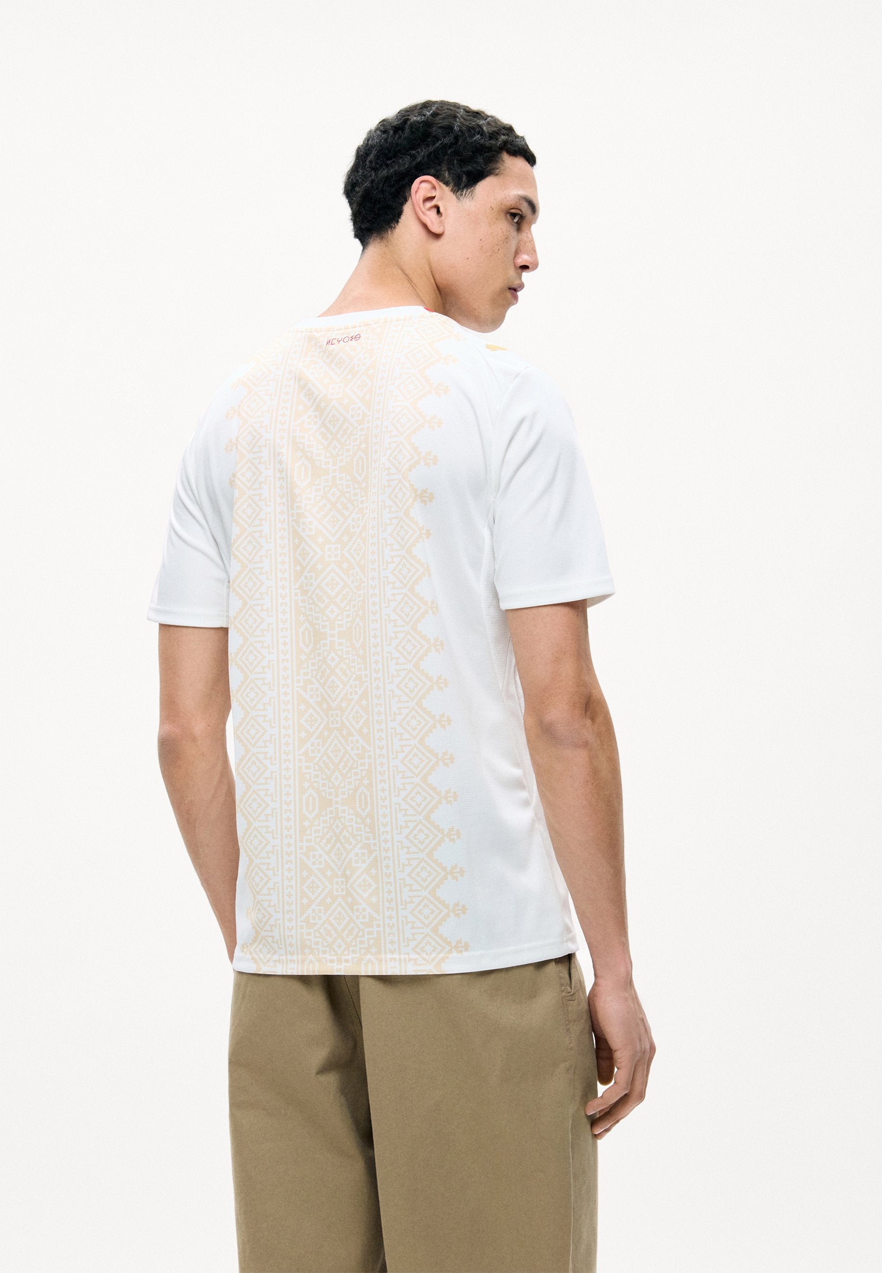 MOROCCO FRMF AWAY REPLICA - Sports T-shirt - white/victory gold-coloured