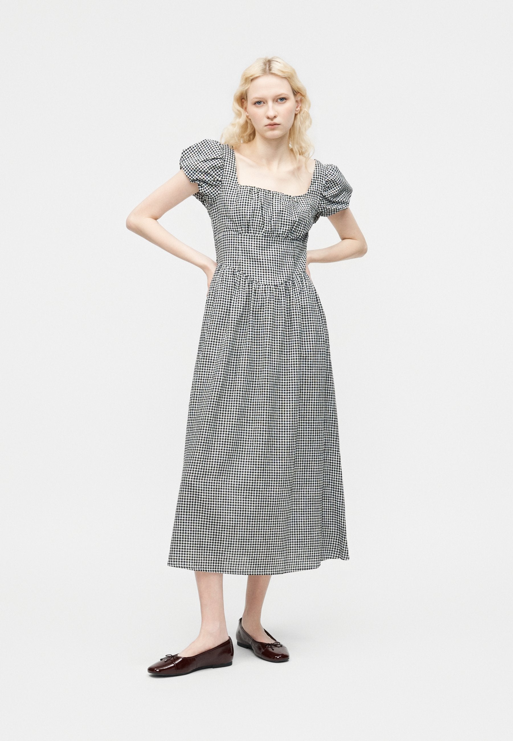 DROPWAIST - Maxi dress - black
