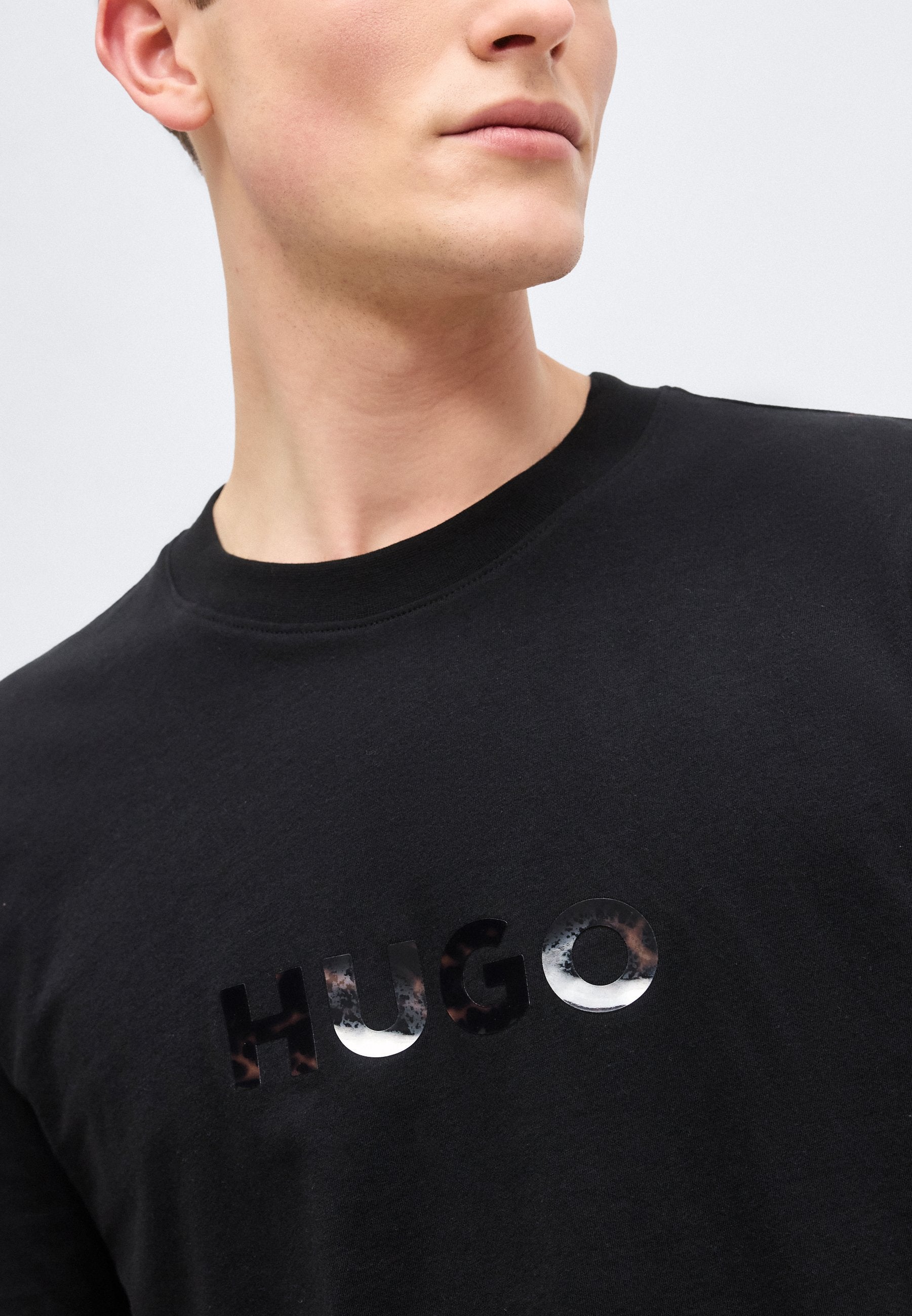 DUMEO - Print T-shirt - black