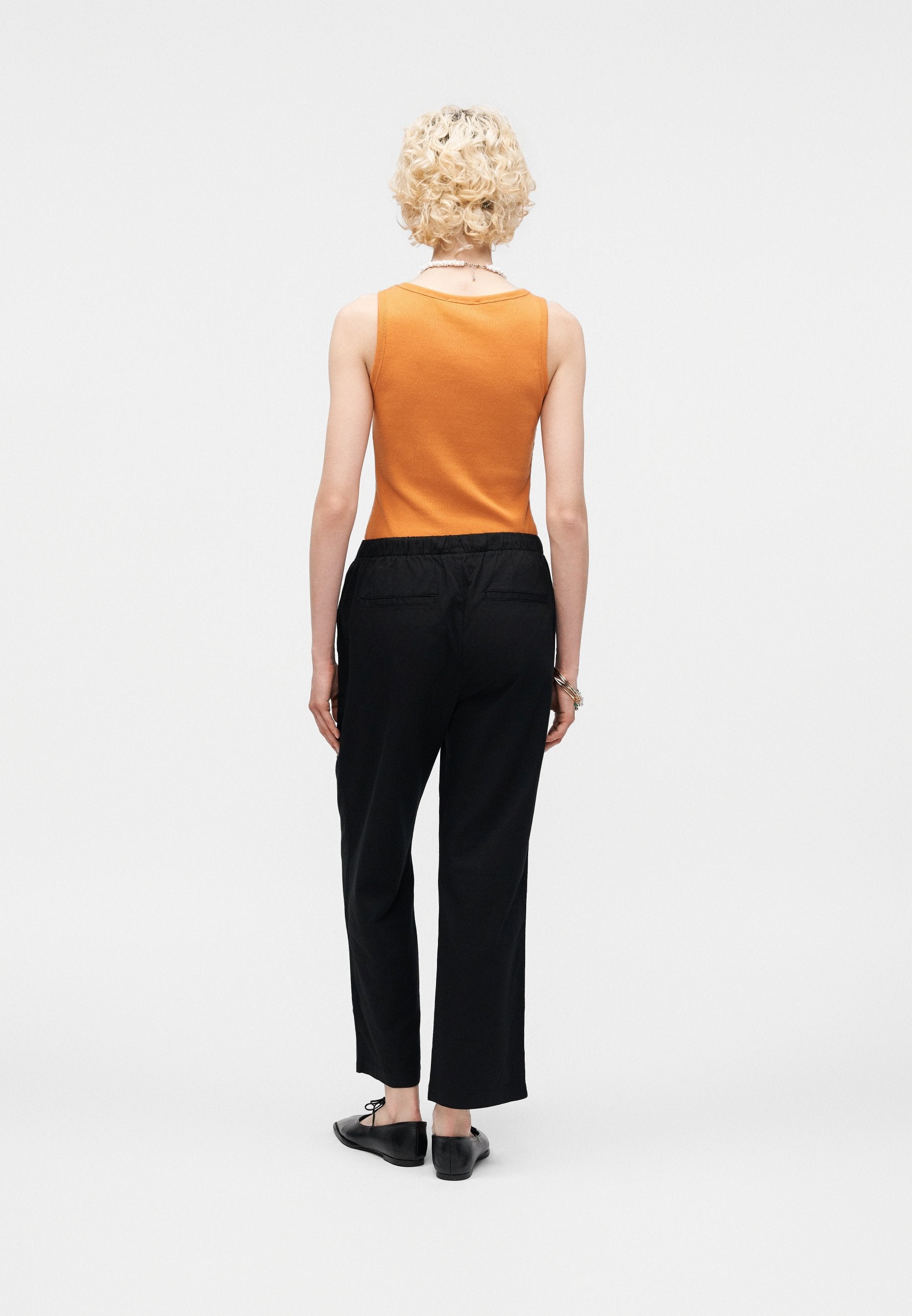 EASY PANT - Trousers - true black