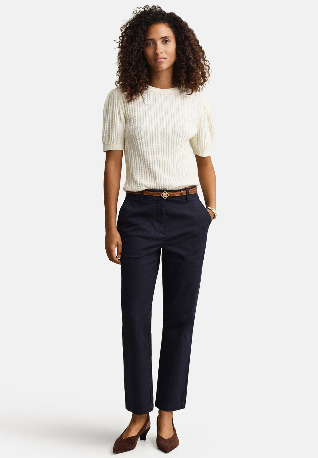 Chinos - evening blue