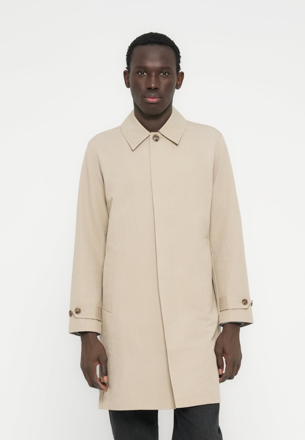 BLAMARLEY COAT - Trenchcoat - aluminum