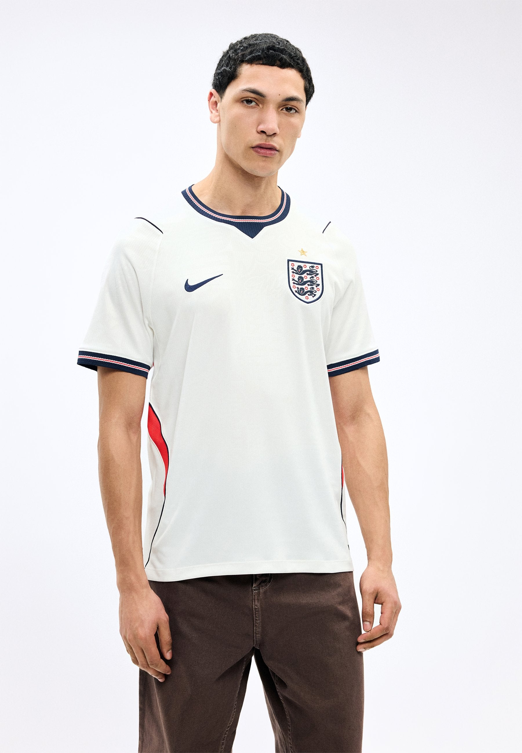 ENGLAND 2026/27 STADIUM HOME - Sports T-shirt - white/speed red/obsidian