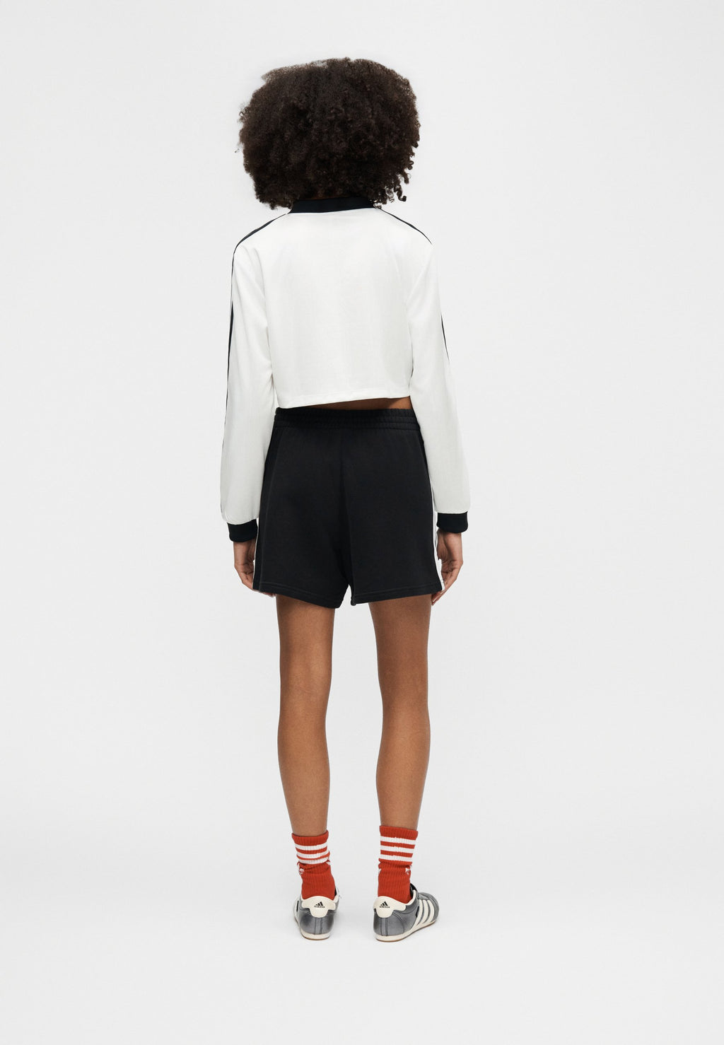 Shorts - black/white