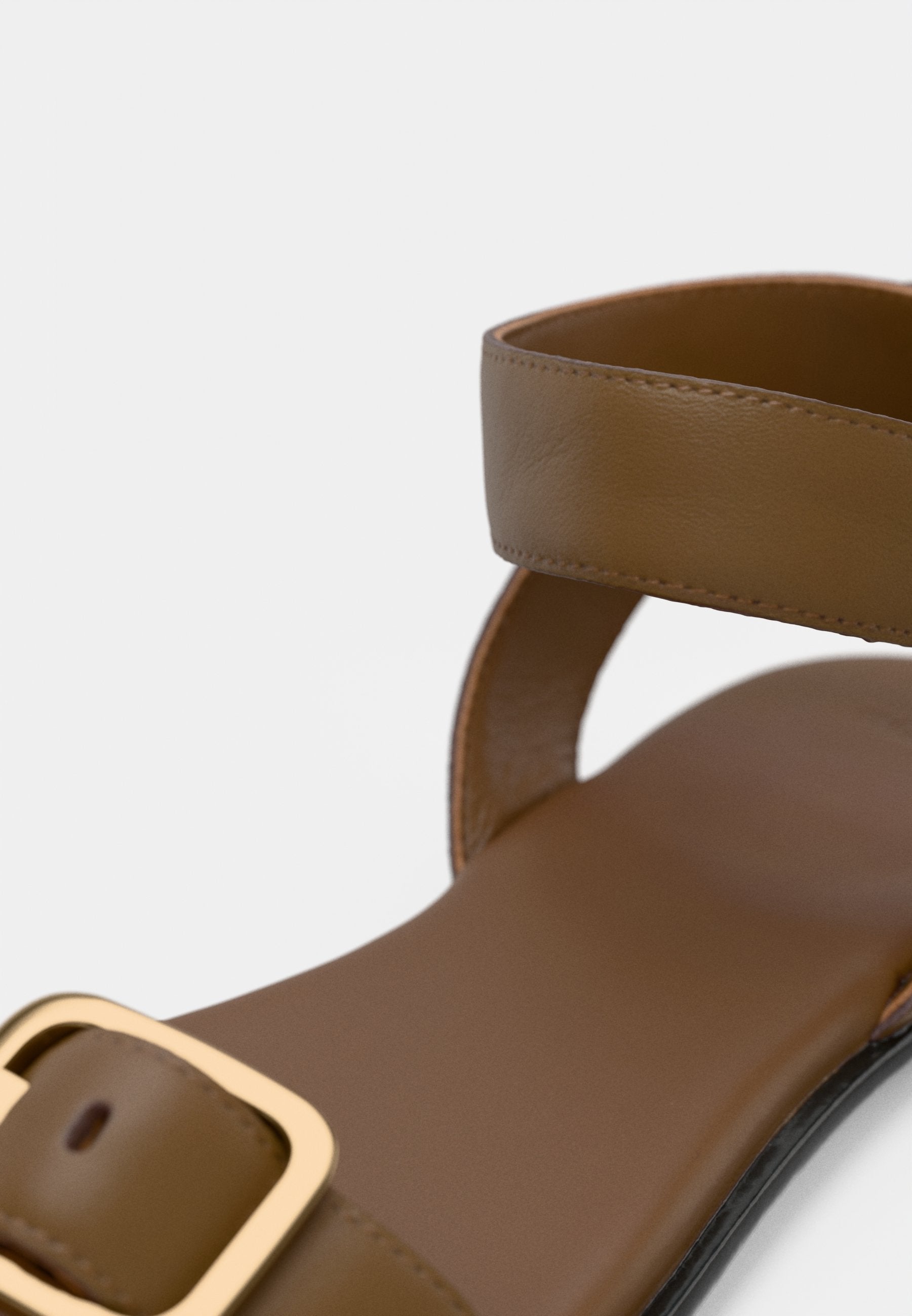 CHARLIZE - Sandals - medium brown