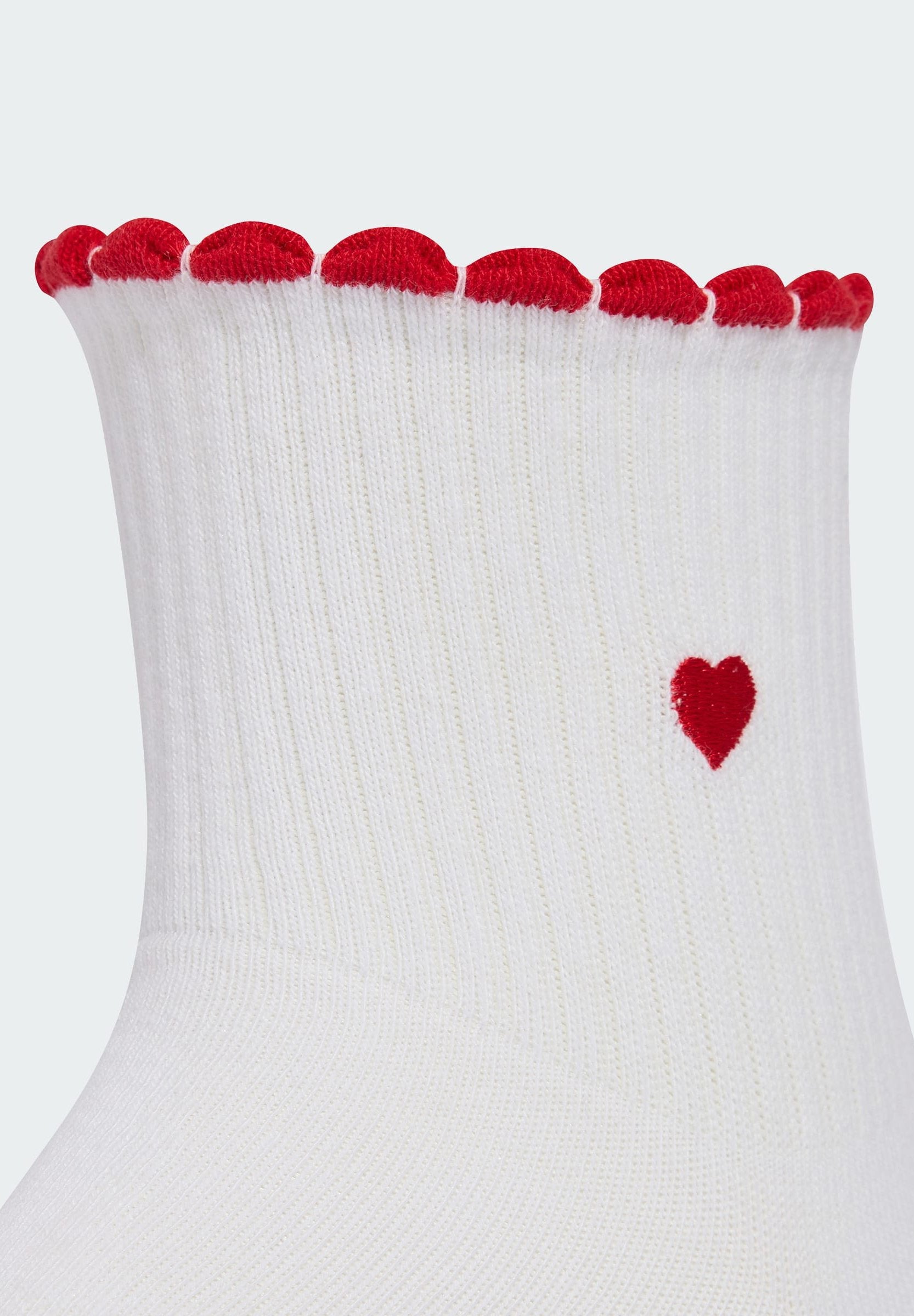 WMS GFX SOCK 3P - Chaussettes de sport - blanc/écarlate intense/noir