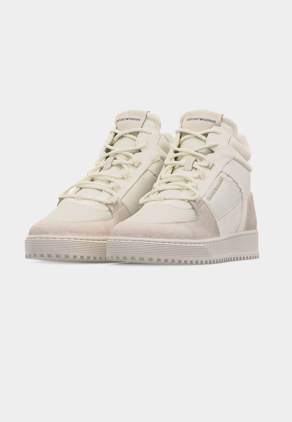 High-top trainers - off white