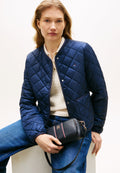SIGNATURE SHOULDER CAMERA BAG - Handbag - space blue