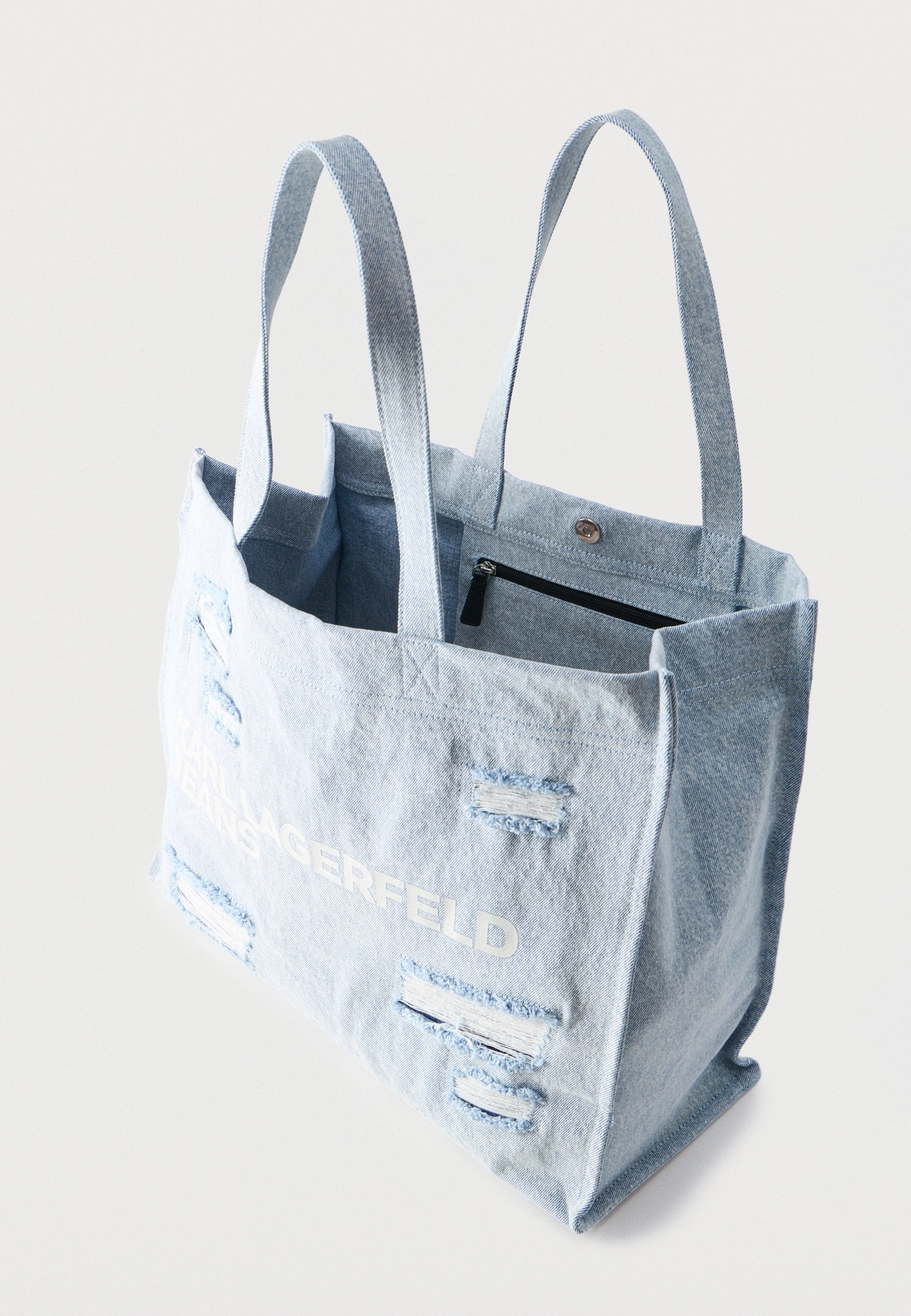 DISRUPTED - Tote bag - washed blue