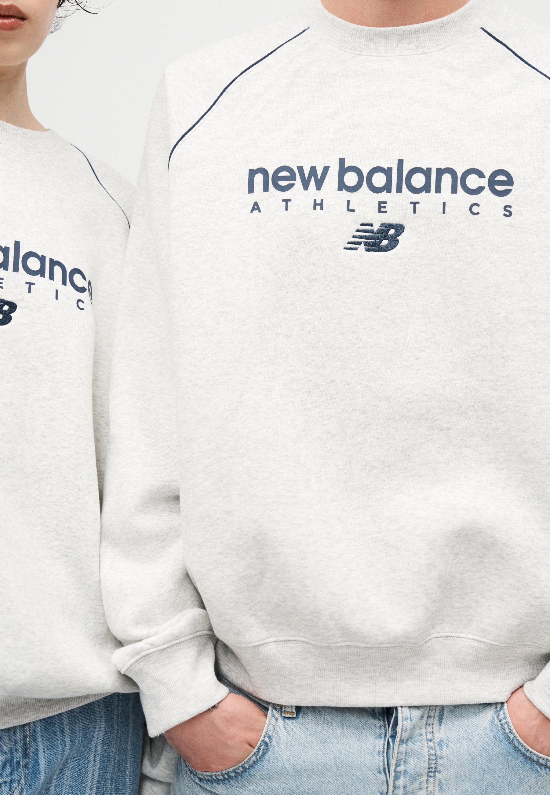 GRAPHIC CREW UNISEX - Sweatshirt - ash heather