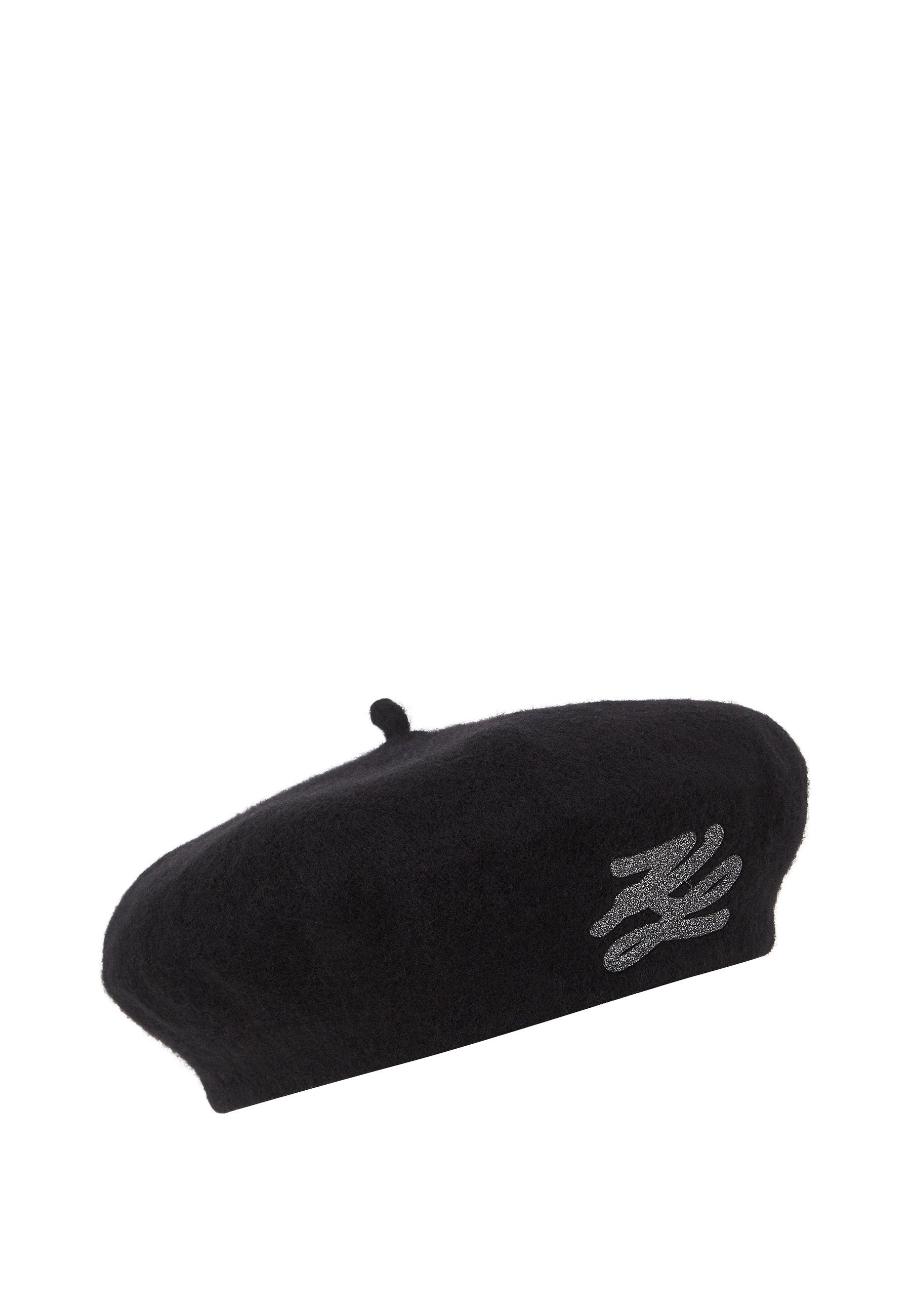 K/AUTOGRAPH WOOL BERET - Hat - black