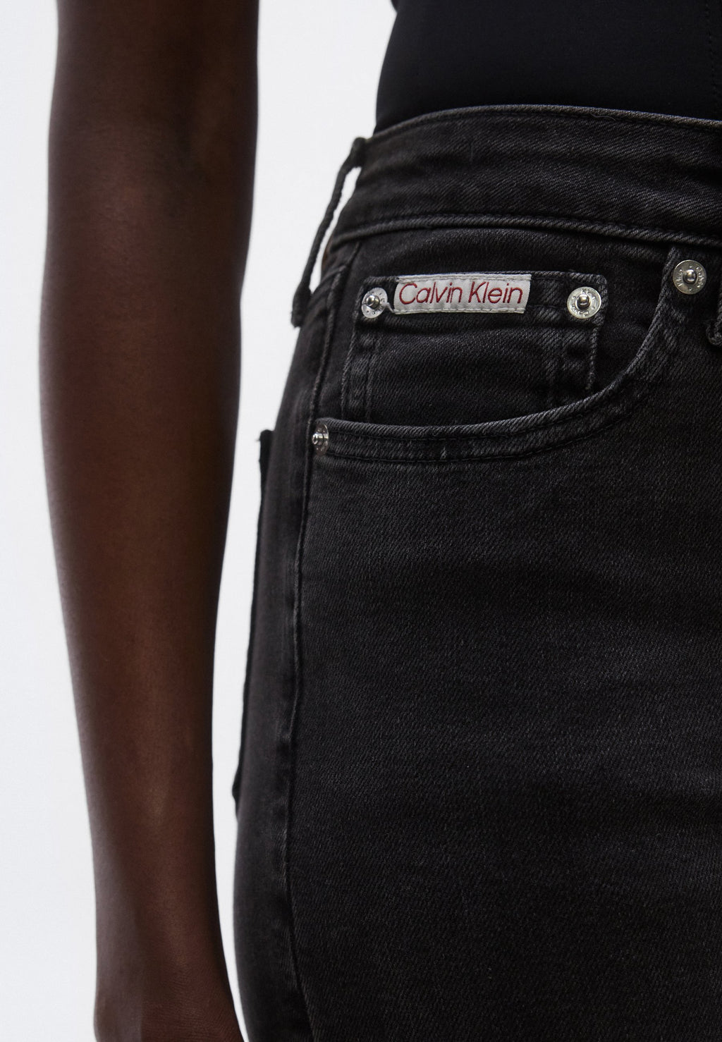 HIGH RISE SKINNY - Jeans Skinny Fit - essential black