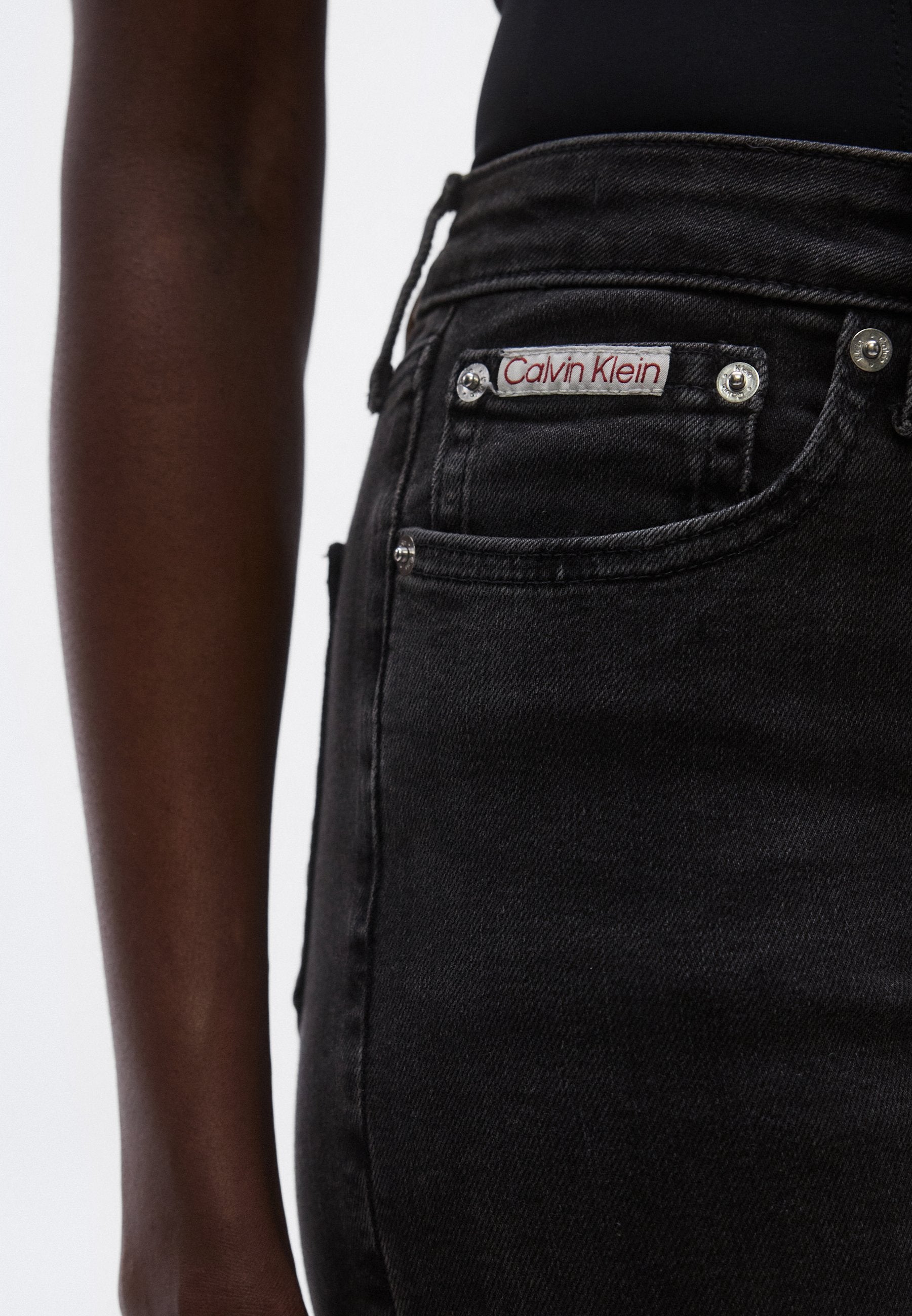HIGH RISE SKINNY - Jeans Skinny Fit - essential black