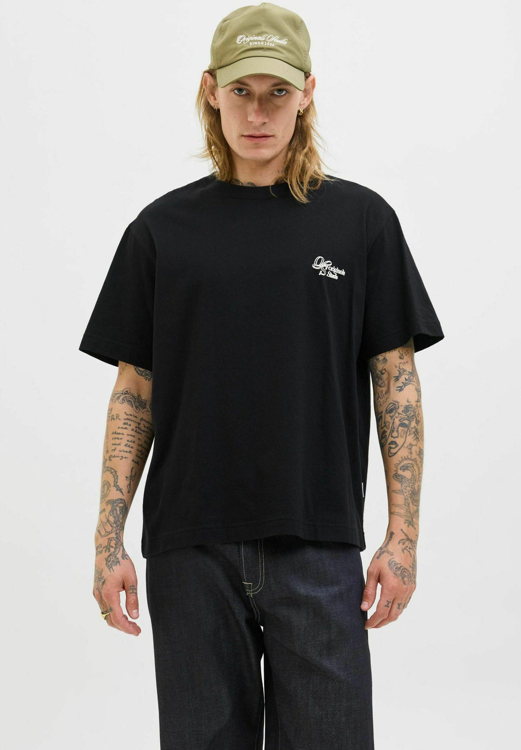T- - Print T-shirt - black