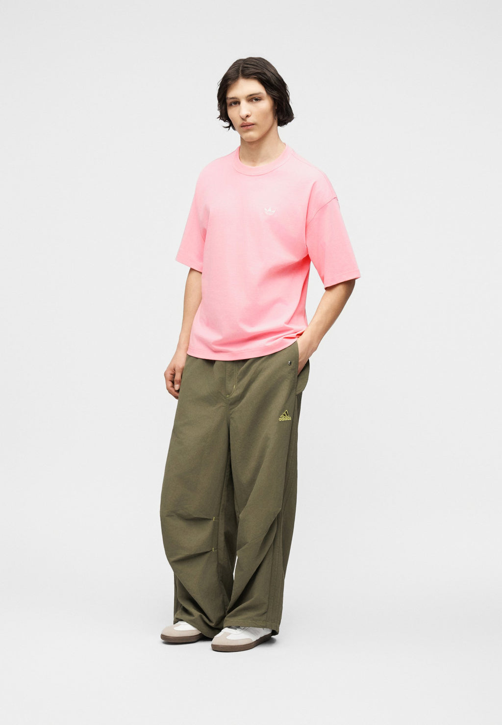 BOXY TEE UNISEX - Basic T-shirt - light pink