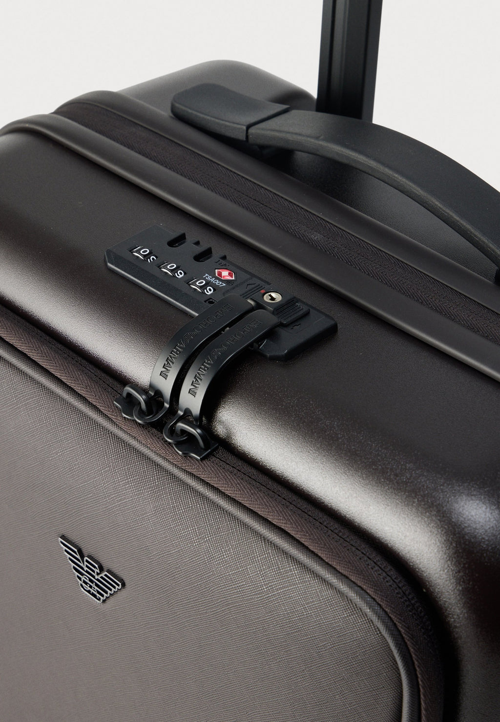 TROLLEY - Wheeled suitcase - ebony