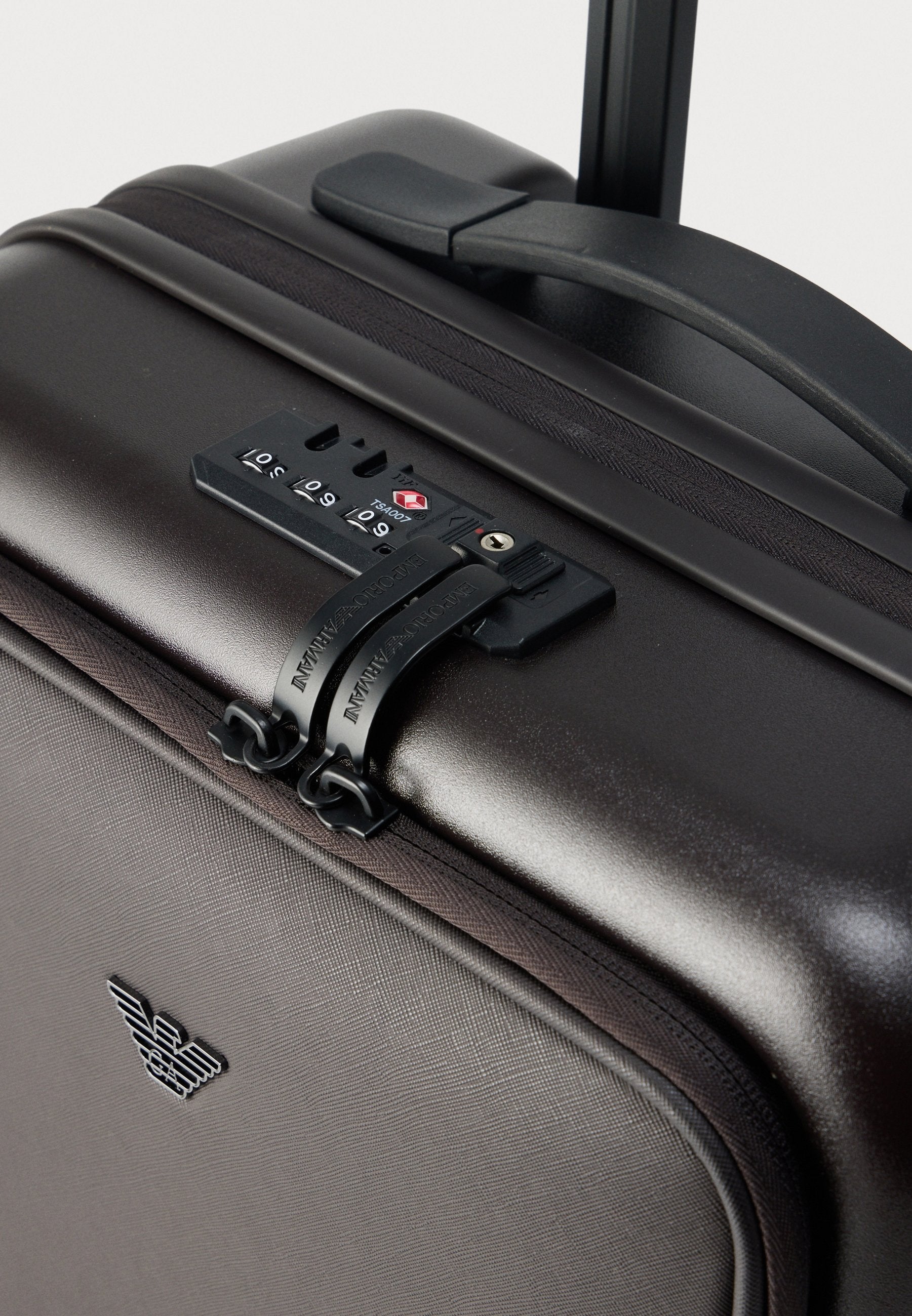 TROLLEY - Wheeled suitcase - ebony
