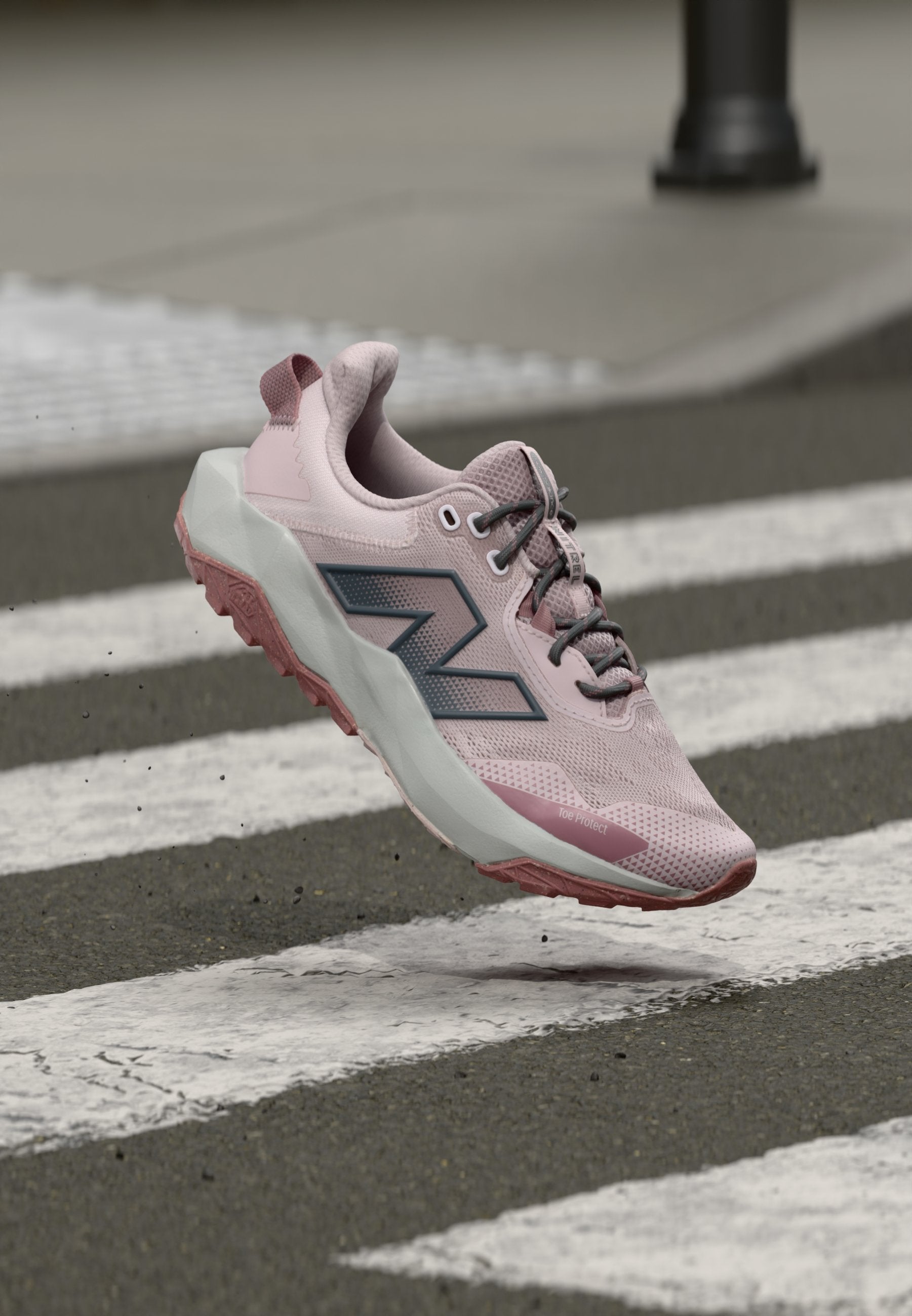 NITREL V6 - Trail running shoes - stone pink