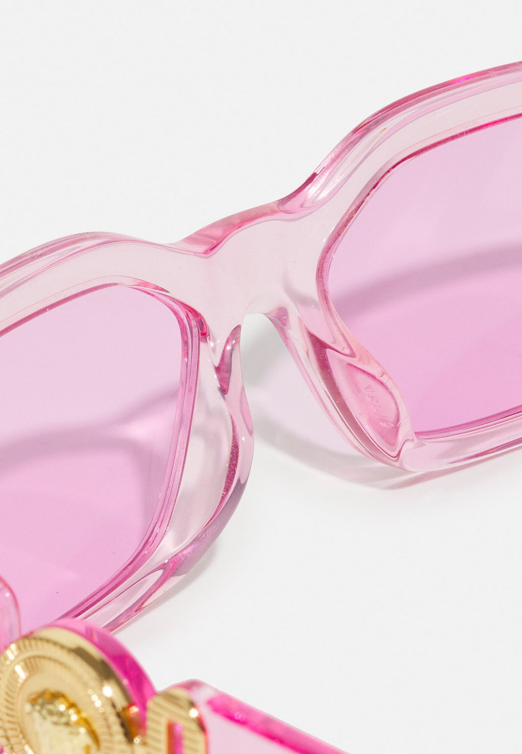 7-10 YEARS UNISEX - Sunglasses - transparent pink