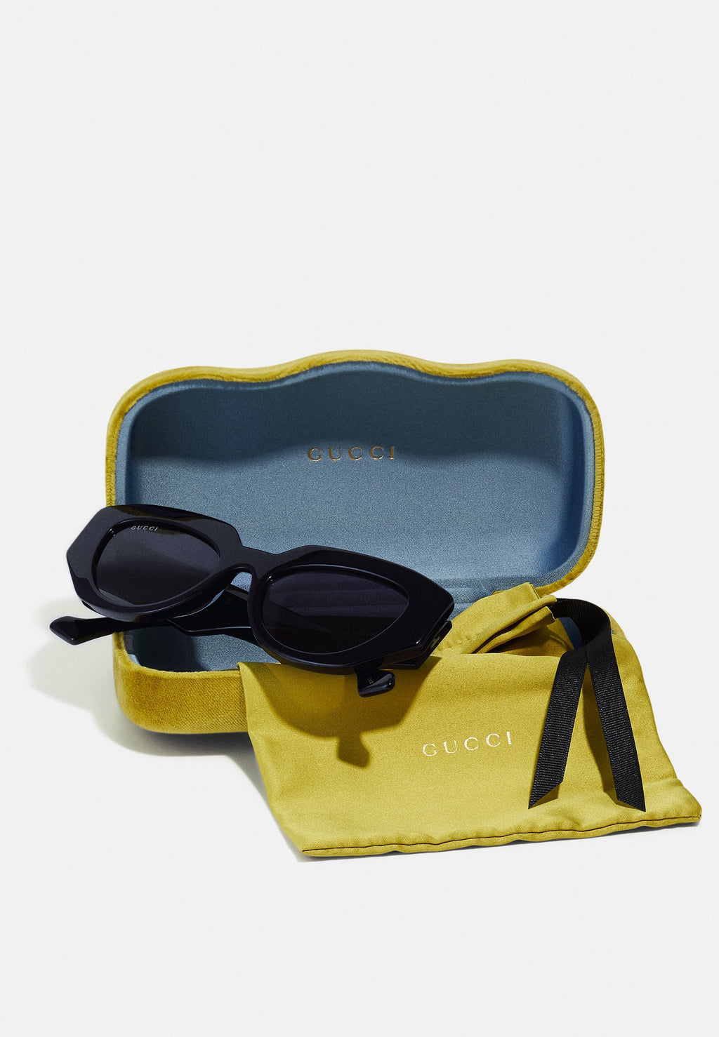 GEOMETRICAL/DIRECTIONAL - Sunglasses - black/grey