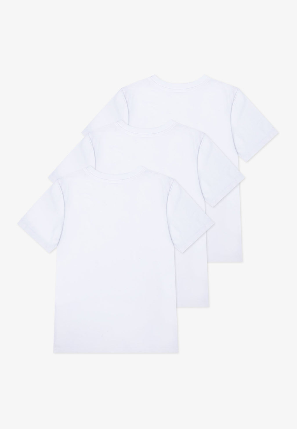3 PACK - Basic T-shirt - blanc